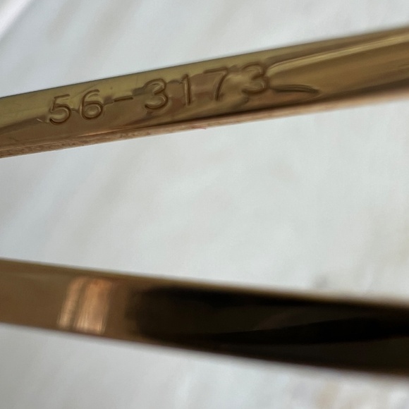 Jean Paul Gaultier 56-3173 Vintage Sunglasses | Gold Frame | Smokey Lenses - Picture 8 of 15